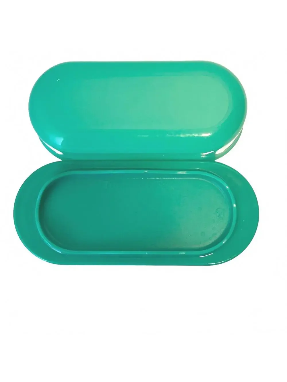 Tupperware Classic Butter Dish in Teal Green